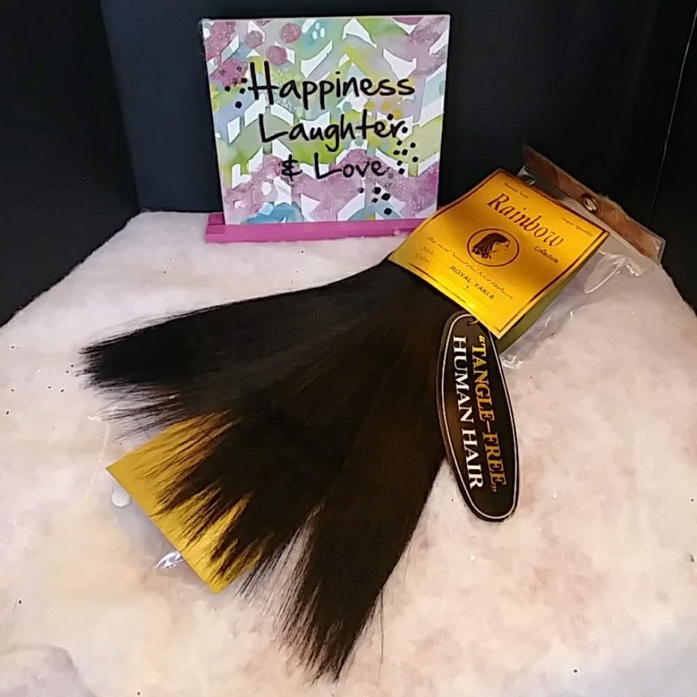 8 inch Royal Yaki hair (Human)